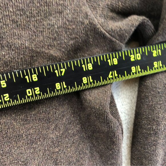 Polo Ralph Lauren Mens Sweater Small Pullover Classic Collared Brown Knit Cozy - Picture 5 of 9